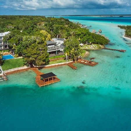 Cristalino Lagoon Front Hotel, Restaurant & Spa Бакалар Екстериор снимка